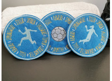 Stickserie - ITH Untersetzer Handball 6 Motive